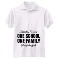 Adult EcoSmart® Jersey Knit Polo Thumbnail