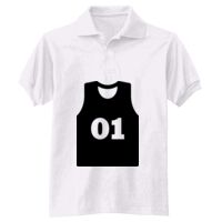 Adult EcoSmart® Jersey Knit Polo Thumbnail