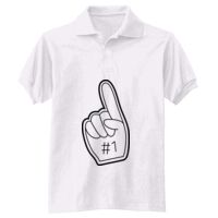 Adult EcoSmart® Jersey Knit Polo Thumbnail