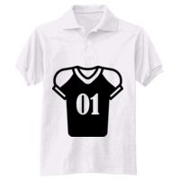 Adult EcoSmart® Jersey Knit Polo Thumbnail