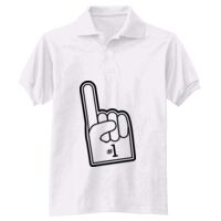 Adult EcoSmart® Jersey Knit Polo Thumbnail