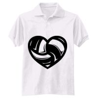 Adult EcoSmart® Jersey Knit Polo Thumbnail