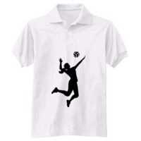 Adult EcoSmart® Jersey Knit Polo Thumbnail