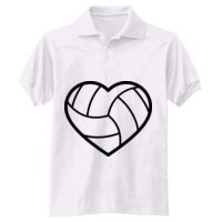 Adult EcoSmart® Jersey Knit Polo Thumbnail