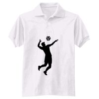 Adult EcoSmart® Jersey Knit Polo Thumbnail