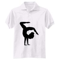 Adult EcoSmart® Jersey Knit Polo Thumbnail