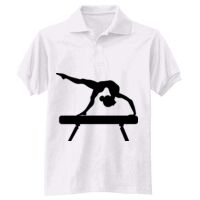 Adult EcoSmart® Jersey Knit Polo Thumbnail