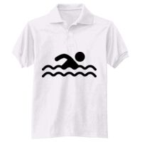 Adult EcoSmart® Jersey Knit Polo Thumbnail