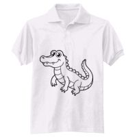 Adult EcoSmart® Jersey Knit Polo Thumbnail