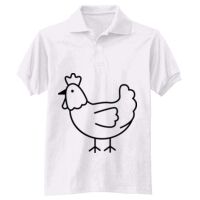 Adult EcoSmart® Jersey Knit Polo Thumbnail