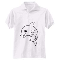 Adult EcoSmart® Jersey Knit Polo Thumbnail