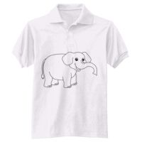 Adult EcoSmart® Jersey Knit Polo Thumbnail