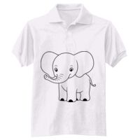 Adult EcoSmart® Jersey Knit Polo Thumbnail