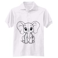 Adult EcoSmart® Jersey Knit Polo Thumbnail