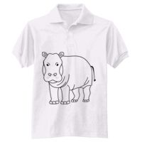 Adult EcoSmart® Jersey Knit Polo Thumbnail