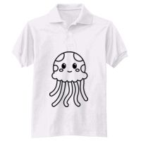 Adult EcoSmart® Jersey Knit Polo Thumbnail