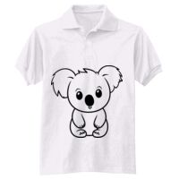 Adult EcoSmart® Jersey Knit Polo Thumbnail