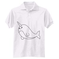 Adult EcoSmart® Jersey Knit Polo Thumbnail