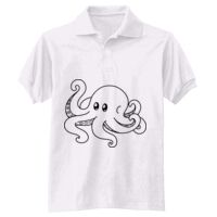 Adult EcoSmart® Jersey Knit Polo Thumbnail