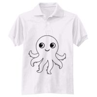 Adult EcoSmart® Jersey Knit Polo Thumbnail