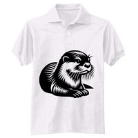 Adult EcoSmart® Jersey Knit Polo Thumbnail