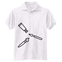 Adult EcoSmart® Jersey Knit Polo Thumbnail