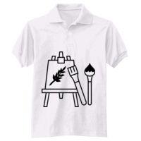 Adult EcoSmart® Jersey Knit Polo Thumbnail