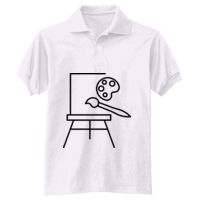 Adult EcoSmart® Jersey Knit Polo Thumbnail