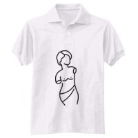 Adult EcoSmart® Jersey Knit Polo Thumbnail