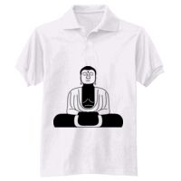 Adult EcoSmart® Jersey Knit Polo Thumbnail