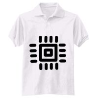 Adult EcoSmart® Jersey Knit Polo Thumbnail