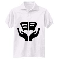 Adult EcoSmart® Jersey Knit Polo Thumbnail