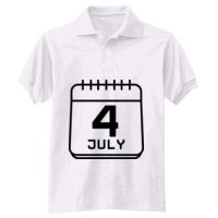 Adult EcoSmart® Jersey Knit Polo Thumbnail