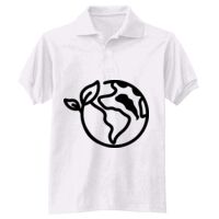 Adult EcoSmart® Jersey Knit Polo Thumbnail
