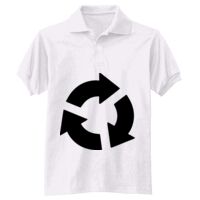 Adult EcoSmart® Jersey Knit Polo Thumbnail