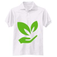 Adult EcoSmart® Jersey Knit Polo Thumbnail