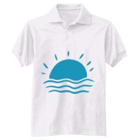 Adult EcoSmart® Jersey Knit Polo Thumbnail