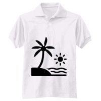 Adult EcoSmart® Jersey Knit Polo Thumbnail