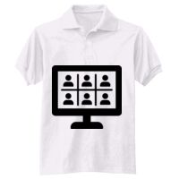 Adult EcoSmart® Jersey Knit Polo Thumbnail