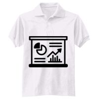 Adult EcoSmart® Jersey Knit Polo Thumbnail