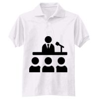 Adult EcoSmart® Jersey Knit Polo Thumbnail