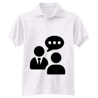 Adult EcoSmart® Jersey Knit Polo Thumbnail