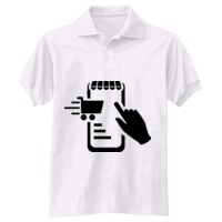Adult EcoSmart® Jersey Knit Polo Thumbnail