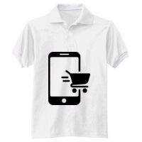 Adult EcoSmart® Jersey Knit Polo Thumbnail