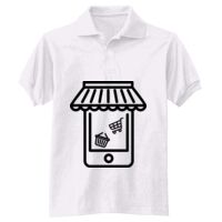 Adult EcoSmart® Jersey Knit Polo Thumbnail