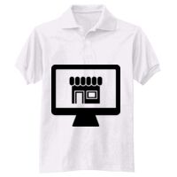 Adult EcoSmart® Jersey Knit Polo Thumbnail