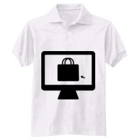 Adult EcoSmart® Jersey Knit Polo Thumbnail