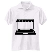 Adult EcoSmart® Jersey Knit Polo Thumbnail