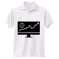 Adult EcoSmart® Jersey Knit Polo Thumbnail