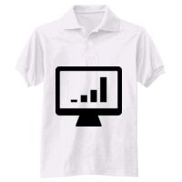 Adult EcoSmart® Jersey Knit Polo Thumbnail